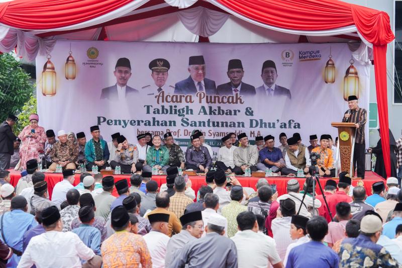 Tabligh Akbar Jadi Puncak Kegiatan Ceria Ramadan Umri